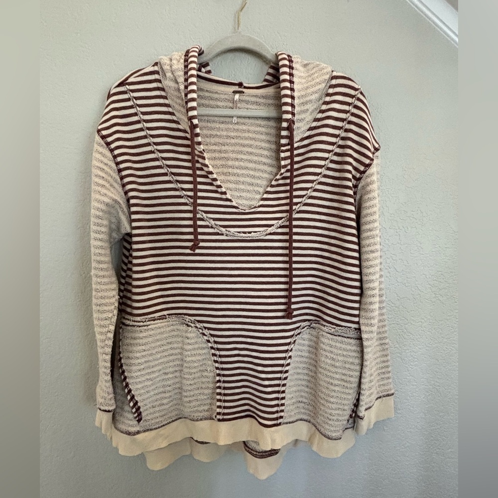 Free People “walk the line” hoodie